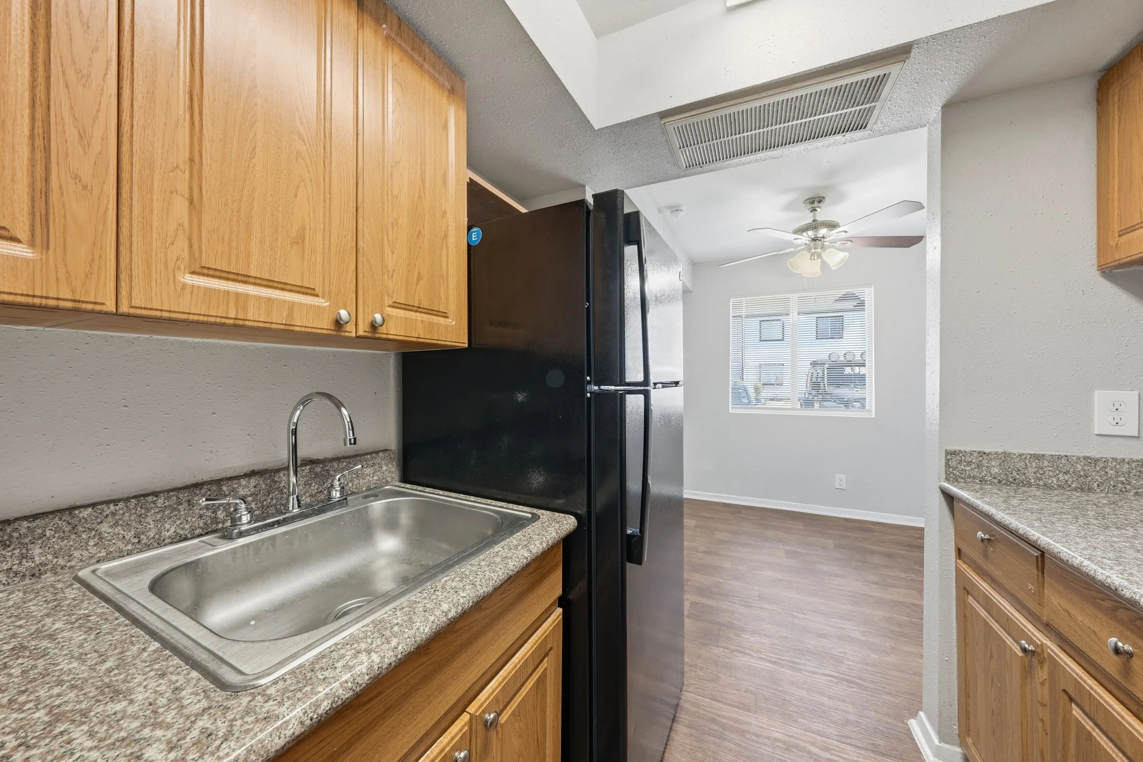 Apartment interior at Woodtrail Apartment Homes in Houston, TX.