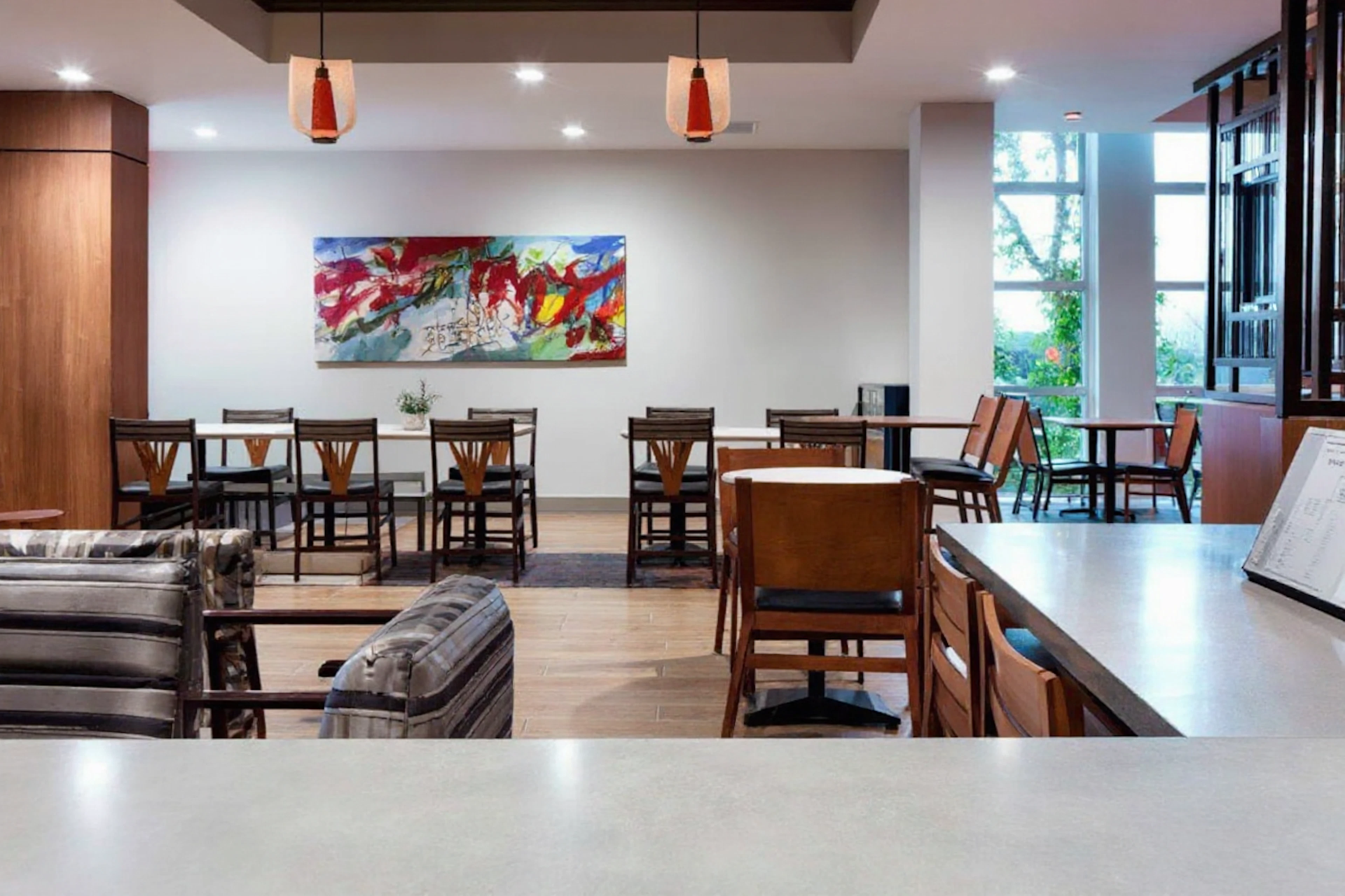 Republic Grill and Republic Lounge inside the Houston Marriott Westchase as a walkable-ish Westchase option for Southwestern food during the day and a hand-crafted cocktail after work — a low-effort weeknight alternative without driving to the Galleria.